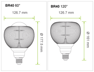 LED Lighting - AC BR40 Specifications