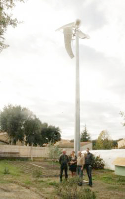 INAUGURATION OF A NHEOWIND 3D 100 IN VAUCLUSE, FRANCE